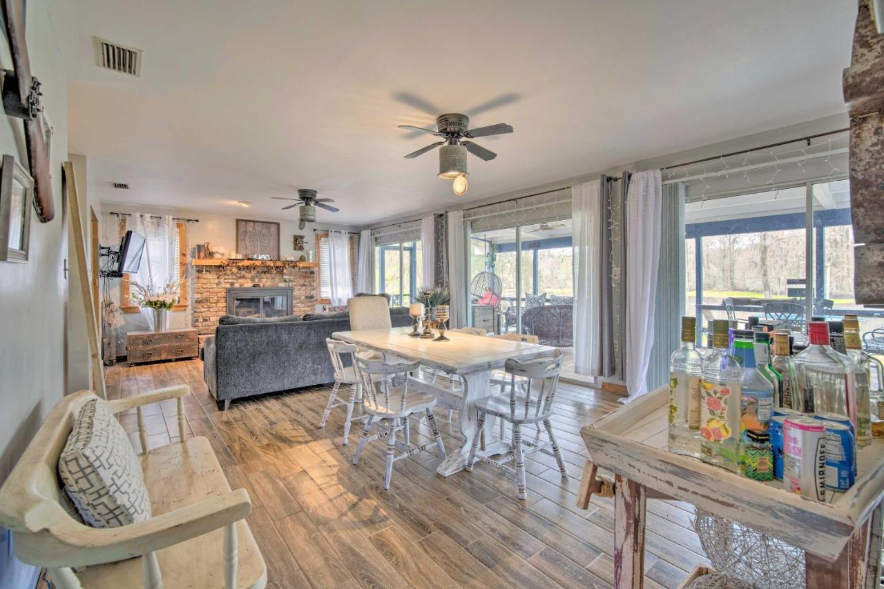 Unplugged Withlacoochee Riverfront Retreat! 부시넬 외부 사진