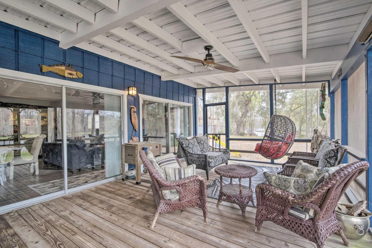 Unplugged Withlacoochee Riverfront Retreat! 부시넬 외부 사진