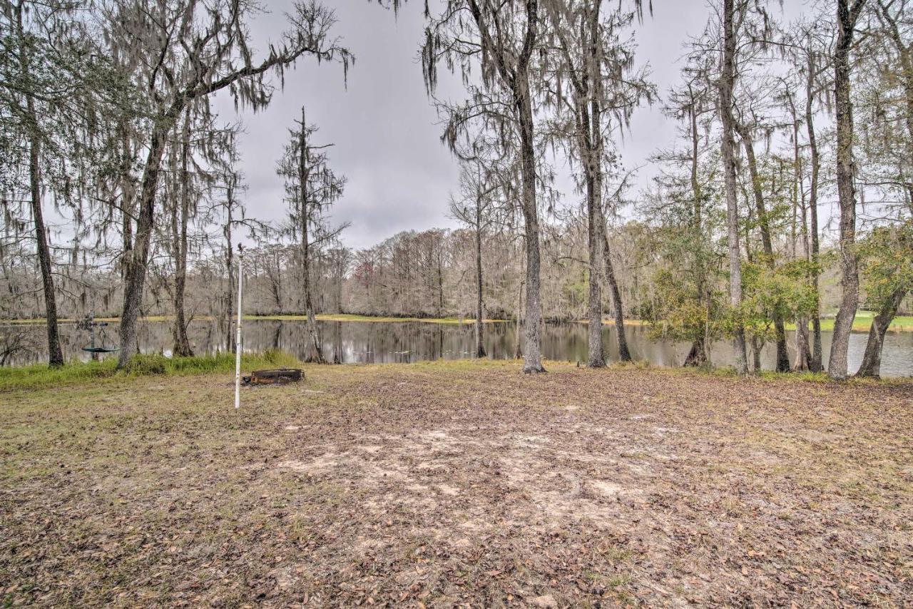 Unplugged Withlacoochee Riverfront Retreat! 부시넬 외부 사진